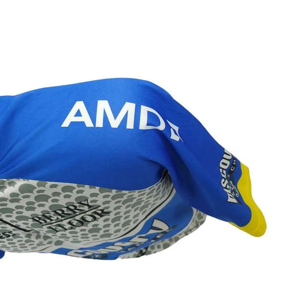 Trek Discovery Channel Cycling Jersey Size XL Berry Floor AMD 24 Fitness - Picture 13 of 13